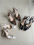 Women Rhinestone Pointed-Toe Stiletto Heel